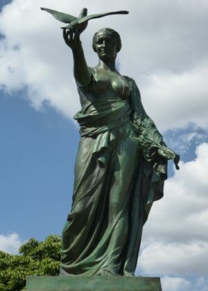 Monument voor de Oorlogsduif te Brussel