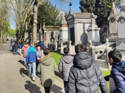 Begraafplaats in zicht
